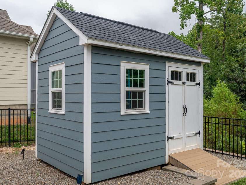 7228 Stableford Lane, Stanley, NC 28164.  MLS# CAR4291936, YatesRealty ID 33711. Shed