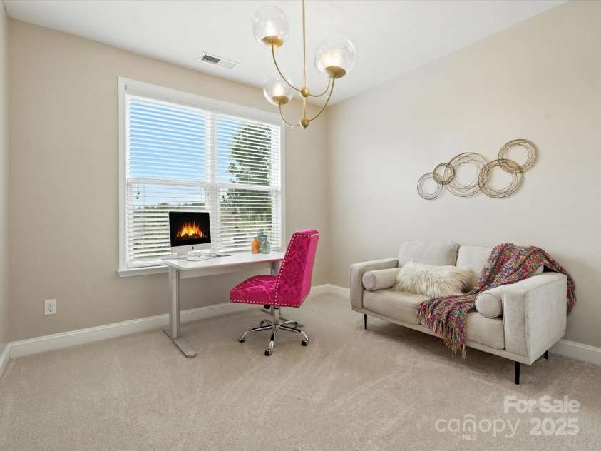 2033 Folkstone Lane, Lancaster, SC 29720.  MLS# CAR4287306, YatesRealty ID 33712. Bedroom/ Office on the main Floor