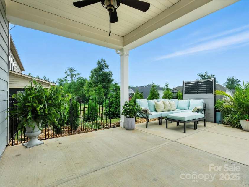 2033 Folkstone Lane, Lancaster, SC 29720.  MLS# CAR4287306, YatesRealty ID 33712. Covered Porch for nights of Bliss