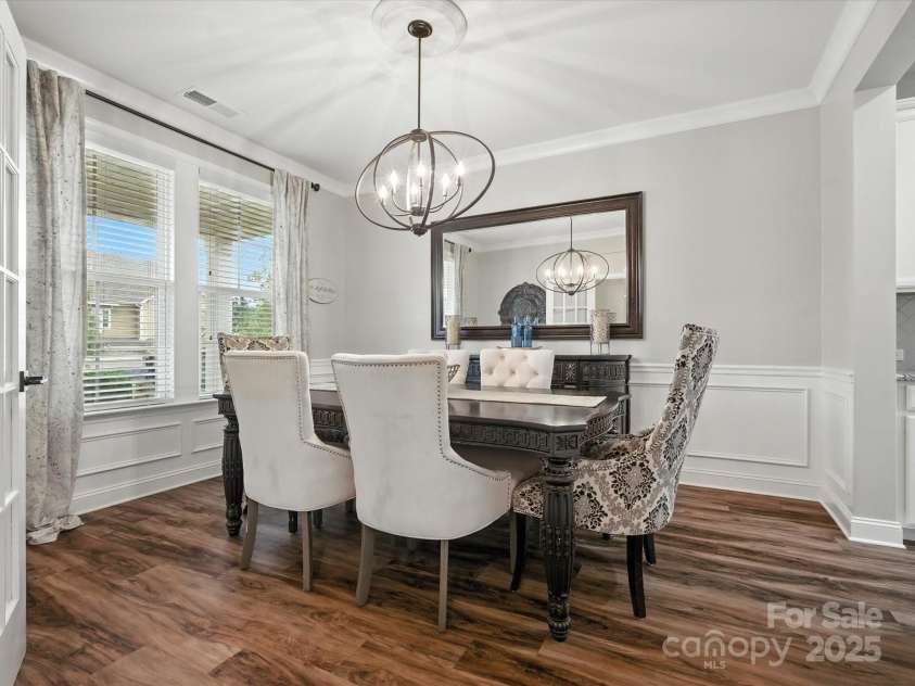 2033 Folkstone Lane, Lancaster, SC 29720.  MLS# CAR4287306, YatesRealty ID 33712. Spacious Dining Room w/French Doors