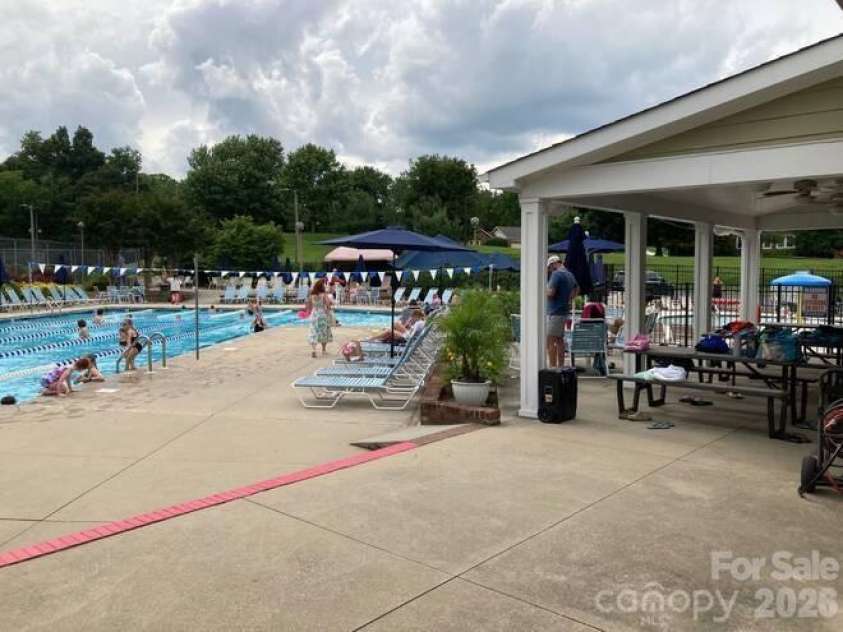 3009 Planters Walk Court, Charlotte, NC 28210.  MLS# CAR4383796, YatesRealty ID 33723. Covered Eating Area