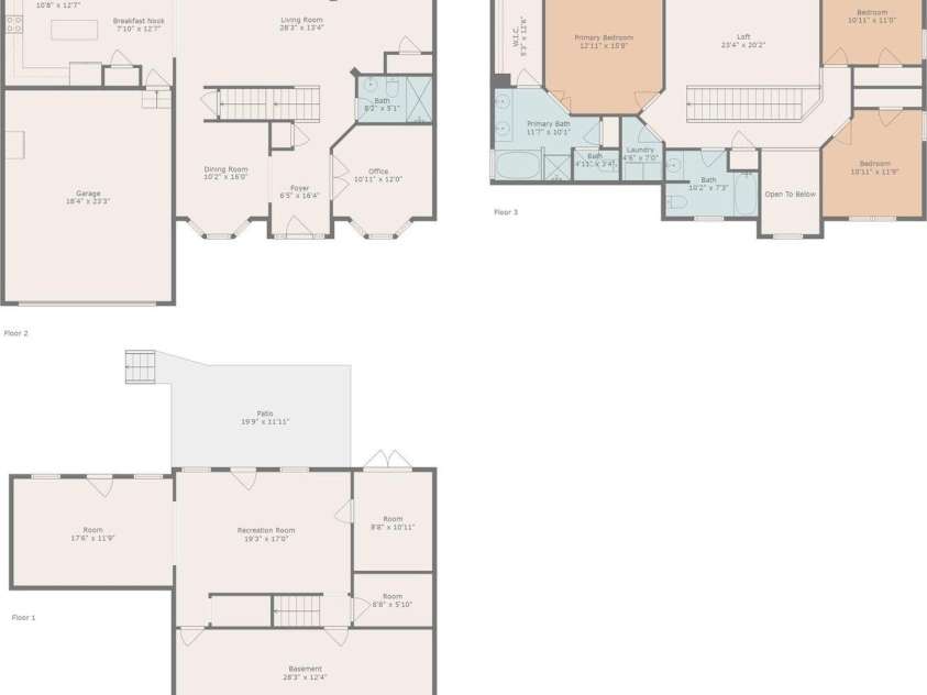 130 Nims Spring Drive, Fort Mill, SC 29715.  MLS# CAR4272422, YatesRealty ID 33730. Floor Plan