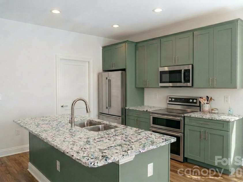 315 Mingus Street, Canton, NC 28716.  MLS# CAR4390337, YatesRealty ID 33759. Kitchen Rendering