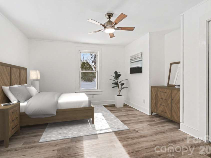 3042 Oxford Street, Claremont, NC 28610.  MLS# CAR4337240, YatesRealty ID 3376. Virtual Staged - Bedroom #1