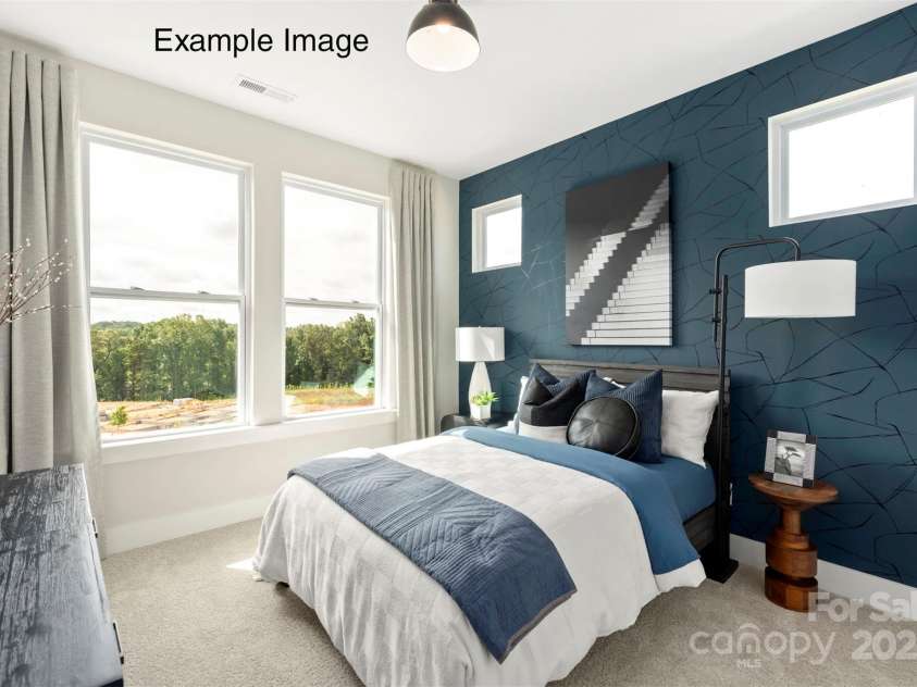 437 Nathaniel Way, Charlotte, NC 28213.  MLS# CAR4183054, YatesRealty ID 3376. Bedroom 2 - Example Image