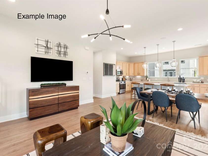 437 Nathaniel Way, Charlotte, NC 28213.  MLS# CAR4183054, YatesRealty ID 3376. Living Room - Example Image