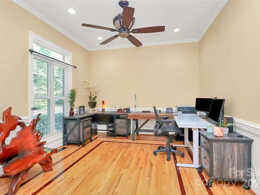 320 Lake Lynn Road, Concord, NC 28025.  MLS# CAR4283791, YatesRealty ID 33775. Front LR/Office