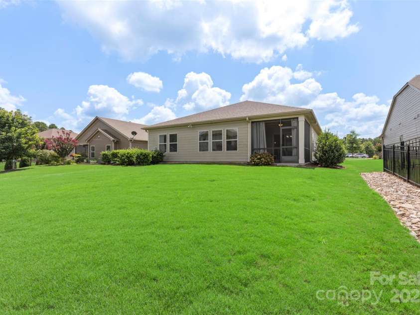 5012 Laurel Glen Court, Monroe, NC 28110.  MLS# CAR4292898, YatesRealty ID 33778. Lovely backyard for entertaining or enjoying outdoor activities