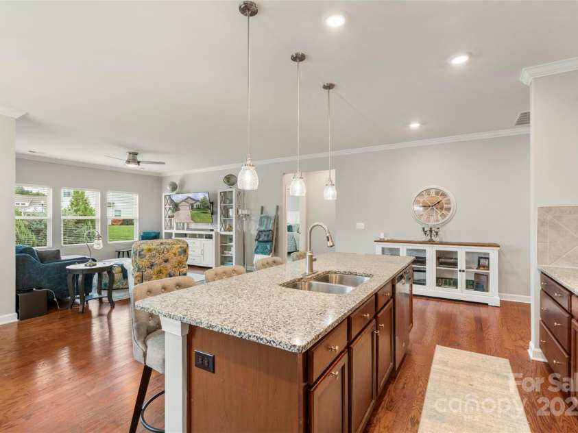 5012 Laurel Glen Court, Monroe, NC 28110.  MLS# CAR4292898, YatesRealty ID 33778. Views of the Great Room, what a wonderful space to entertain!