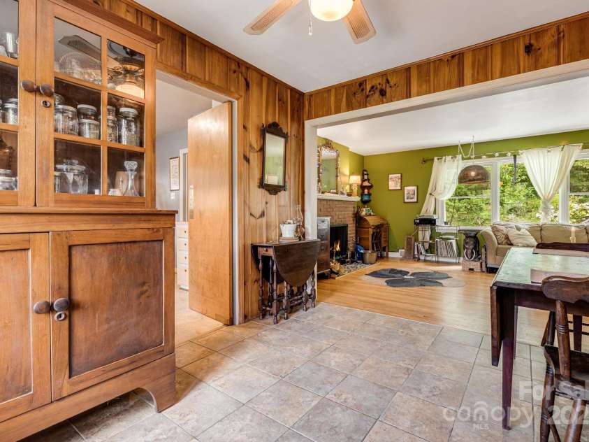 1115 Bee Tree Road, Swannanoa, NC 28778.  MLS# CAR4293504, YatesRealty ID 33782. Dining Room