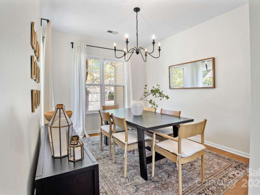 10636 Secret Garden Lane, Charlotte, NC 28214.  MLS# CAR4293373, YatesRealty ID 33785. Flexible dining space or work from home potential