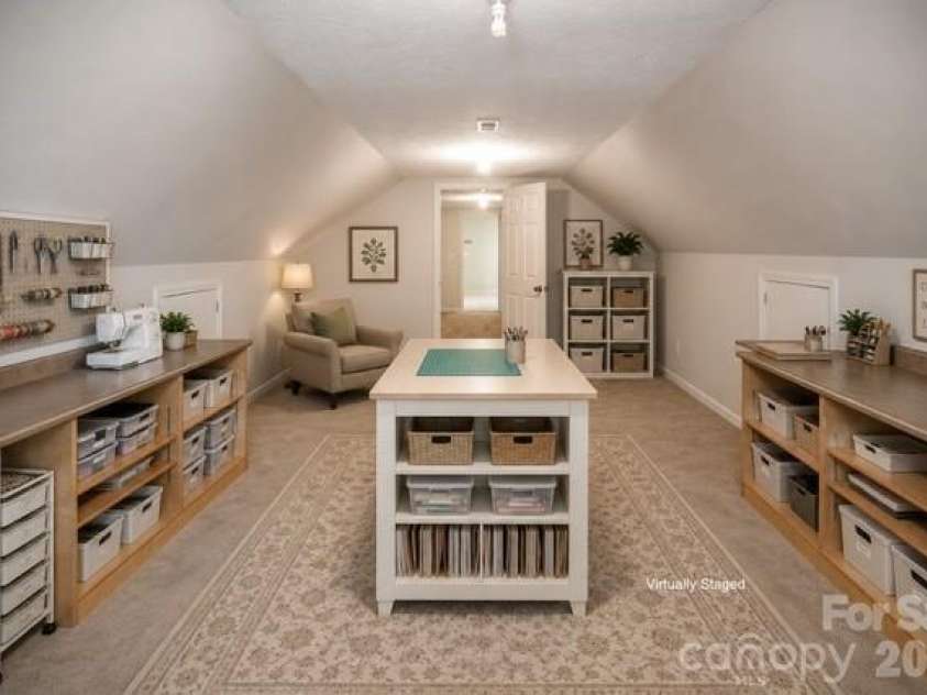 1421 Windsor Street, Lenoir, NC 28645.  MLS# CAR4372001, YatesRealty ID 33788. Craft room/bonus virtually staged