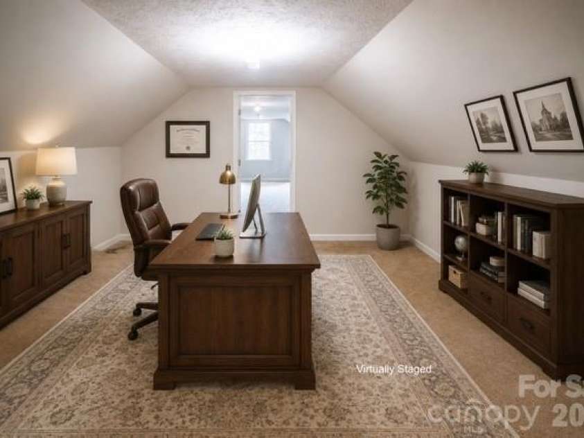1421 Windsor Street, Lenoir, NC 28645.  MLS# CAR4372001, YatesRealty ID 33788. Upper office/bonus virtually staged