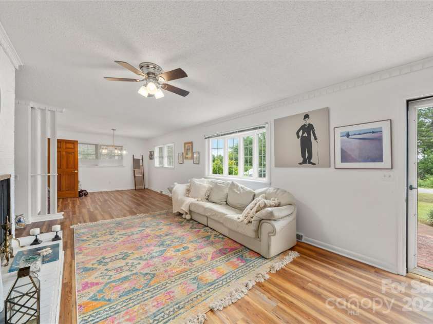 2450 Poors Ford Road, Rutherfordton, NC 28139.  MLS# CAR4284856, YatesRealty ID 33788. Living and dining