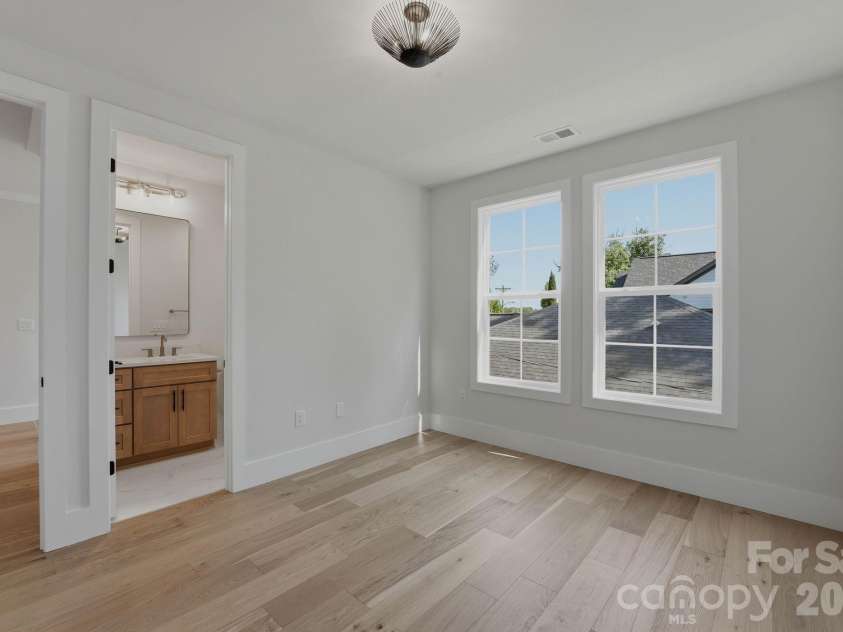1637 Longfellow Street, Charlotte, NC 28205.  MLS# CAR4346623, YatesRealty ID 3379. Guest bedroom one.