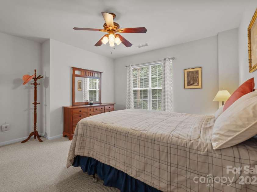 17517 Hawks View Drive, Fort Mill, SC 29707.  MLS# CAR4287390, YatesRealty ID 33796. Bedroom #3 on basement level- with HUGE walk in closet