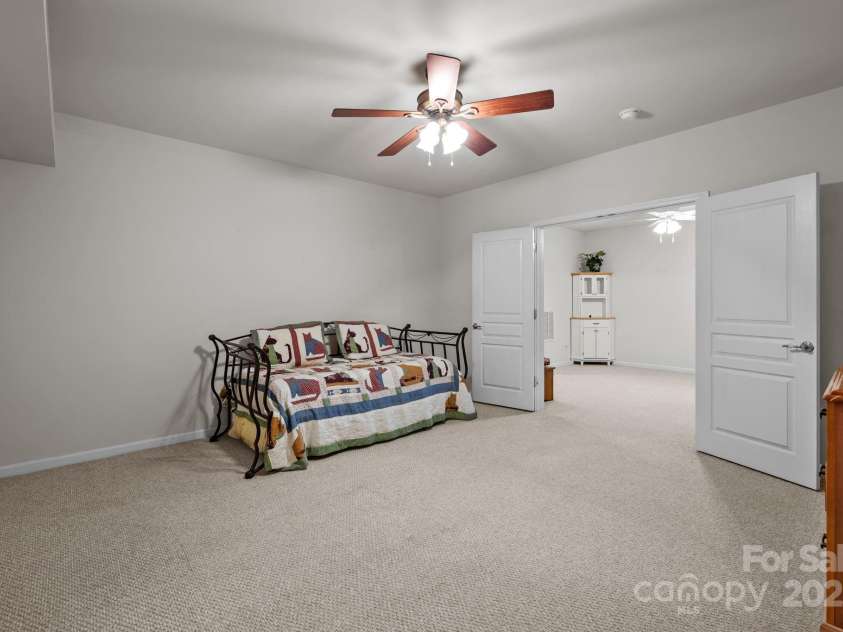 17517 Hawks View Drive, Fort Mill, SC 29707.  MLS# CAR4287390, YatesRealty ID 33796. Media room in basement