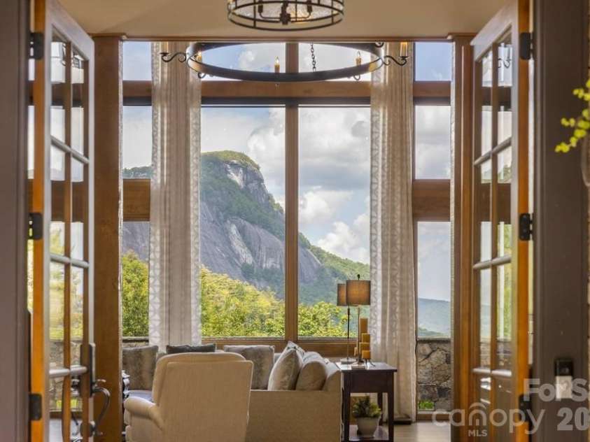 70 Norton Court, Highlands, NC 28741.  MLS# CAR4387101, YatesRealty ID 33806. View from the front doors!
