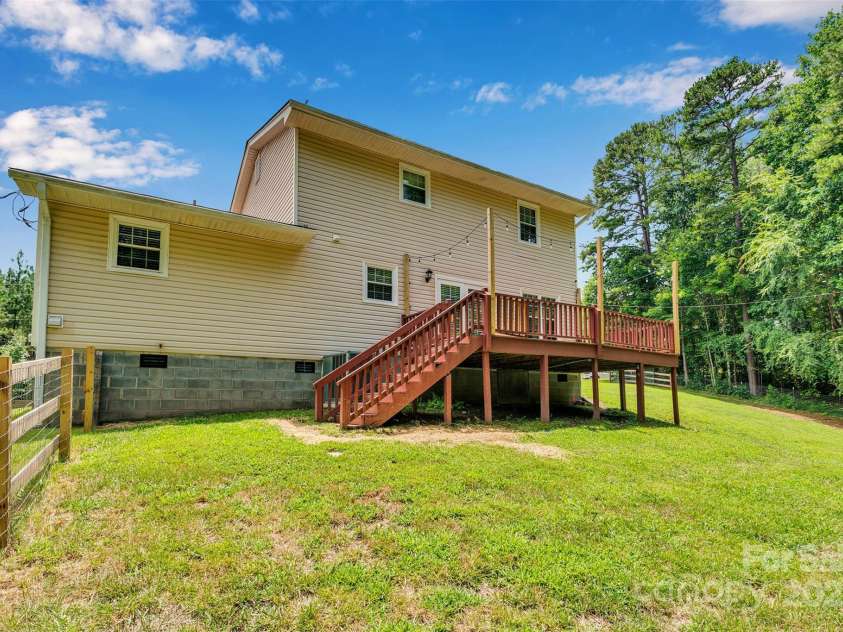 10351 Fink Road, Mount Pleasant, NC 28124.  MLS# CAR4280844, YatesRealty ID 33810. Back Exterior