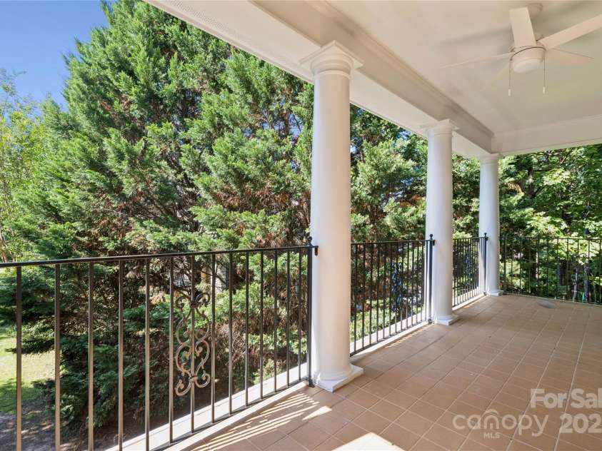 1627 Scotch Pine Lane, Tega Cay, SC 29708.  MLS# CAR4281753, YatesRealty ID 33813. Overlooking beautiful mature landscaping