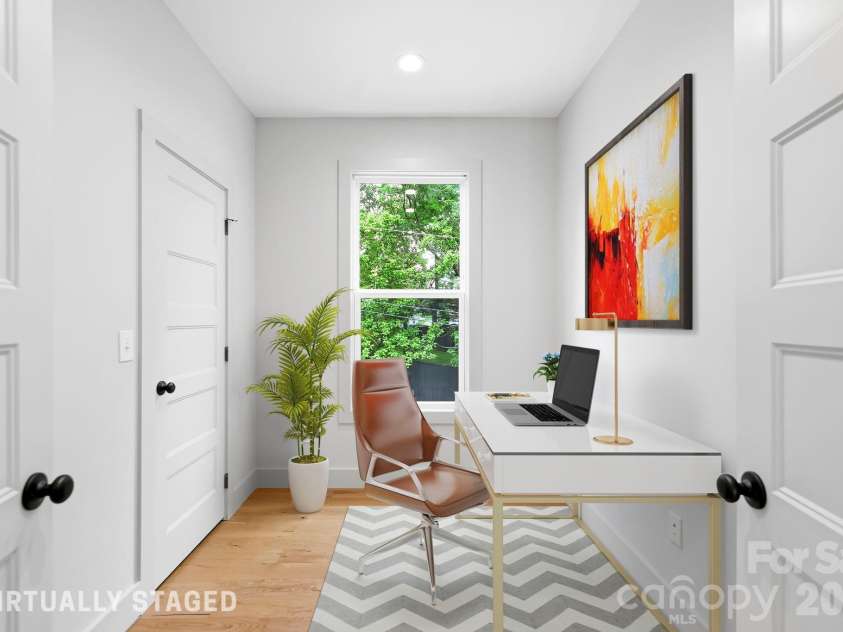 31 Lilac Street, Asheville, NC 28806.  MLS# CAR4389371, YatesRealty ID 33816. Office (staged)