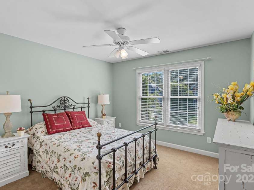 17018 Laurelmont Court, Fort Mill, SC 29707.  MLS# CAR4278414, YatesRealty ID 33822. Secondary bedroom #2 with connecting bath