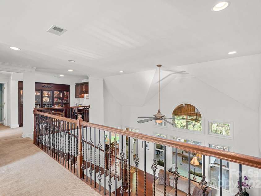 17018 Laurelmont Court, Fort Mill, SC 29707.  MLS# CAR4278414, YatesRealty ID 33822. Upstairs hall