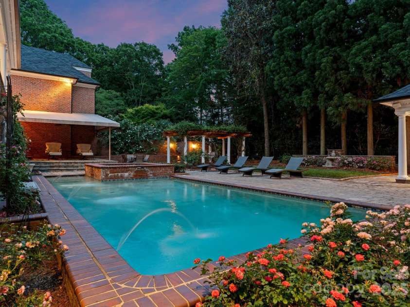 3314 Leamington Lane, Charlotte, NC 28226.  MLS# CAR4252556, YatesRealty ID 33832. Backyard exterior