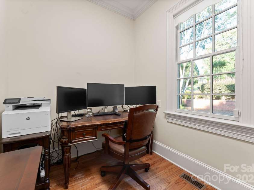 3314 Leamington Lane, Charlotte, NC 28226.  MLS# CAR4252556, YatesRealty ID 33832. Office (main-level)