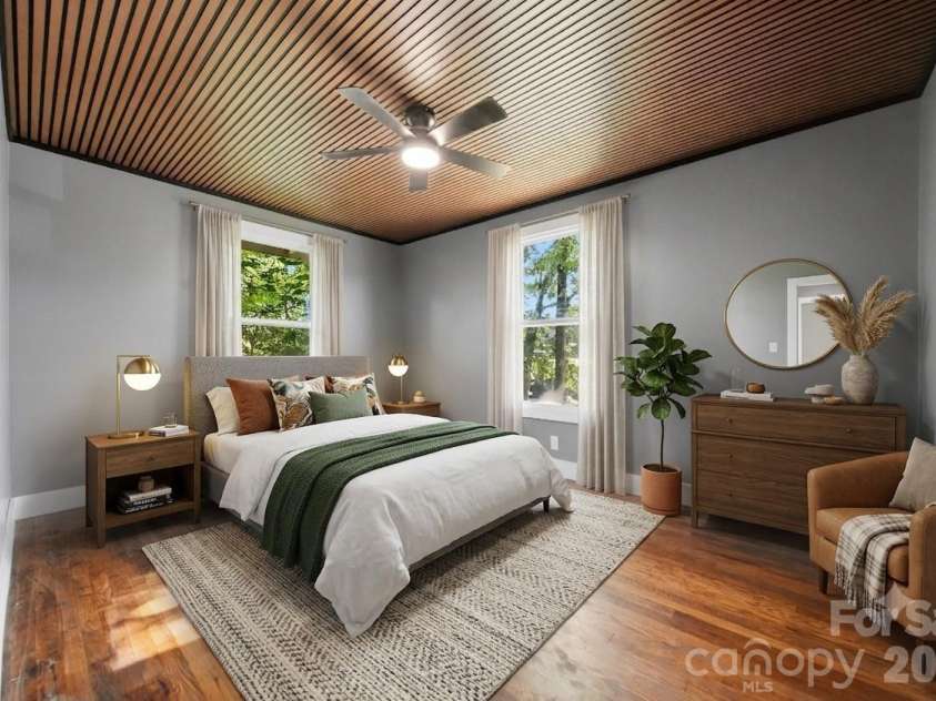 718 11th Street Place, Hickory, NC 28601.  MLS# CAR4397493, YatesRealty ID 33834. Virtually staged bedroom 3