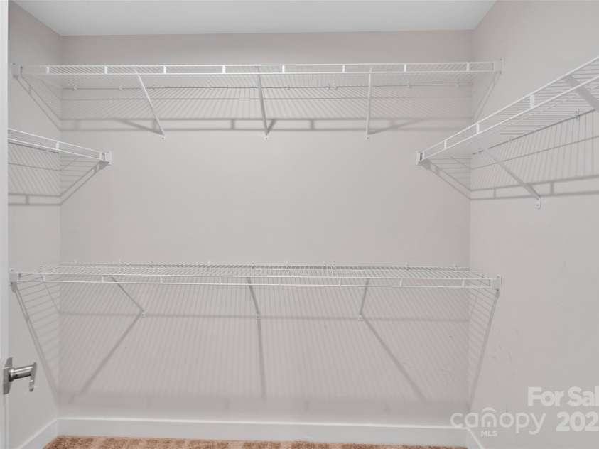 3725 Tryon Street, Charlotte, NC 28217.  MLS# CAR4277719, YatesRealty ID 33838. Main bed walk-in closet