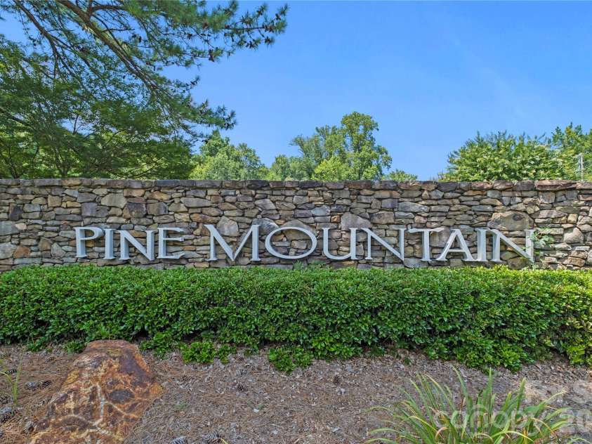 5545 Pine Ridge Drive, Connelly Springs, NC 28612.  MLS# CAR4344436, YatesRealty ID 33850. Community Entrance