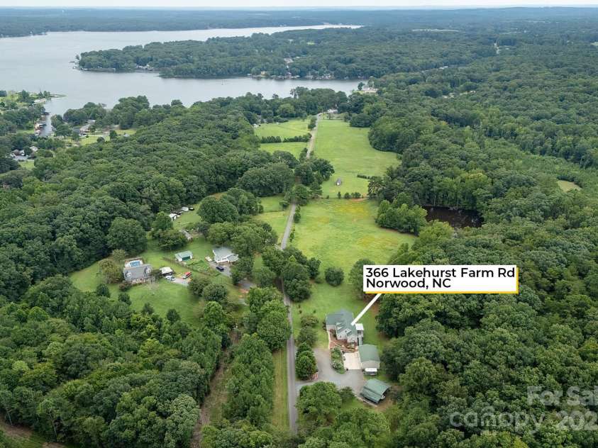 366 Lakehurst Farm Road, Norwood, NC 28128.  MLS# CAR4289569, YatesRealty ID 33851. 