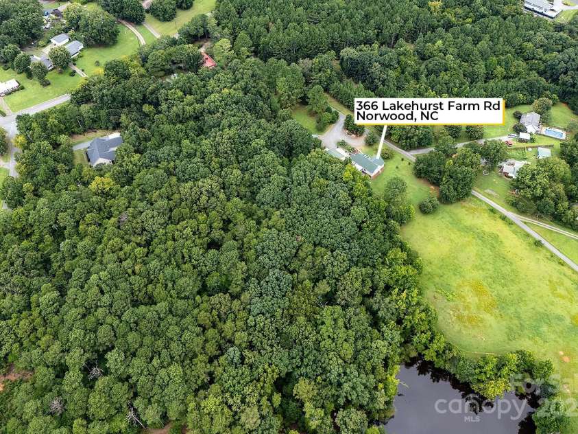 366 Lakehurst Farm Road, Norwood, NC 28128.  MLS# CAR4289569, YatesRealty ID 33851. 