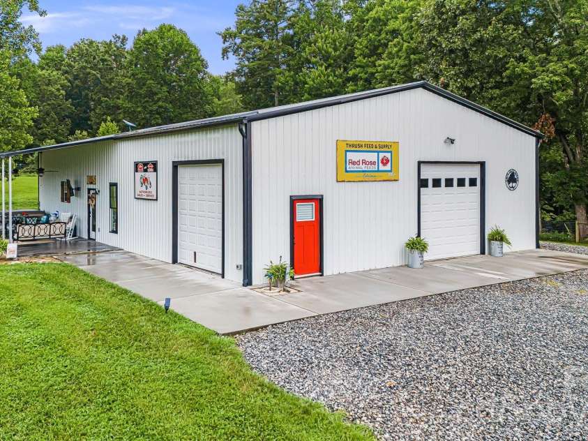 615 Don Felmet Road, Marshall, NC 28753.  MLS# CAR4391093, YatesRealty ID 33852. Barndominium Second/Vacation Home