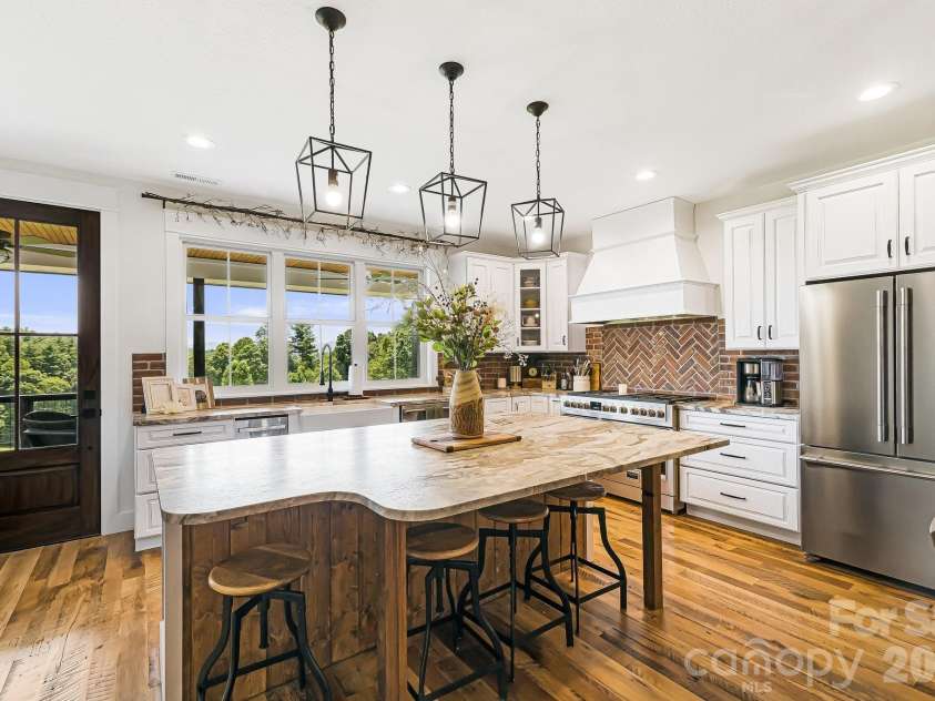 615 Don Felmet Road, Marshall, NC 28753.  MLS# CAR4391093, YatesRealty ID 33852. Kitchen Island/Breakfast bar