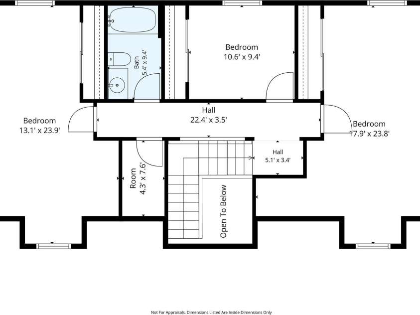 271 Collinsville Road, Columbus, NC 28722.  MLS# CAR4391485, YatesRealty ID 33858. FP upper level