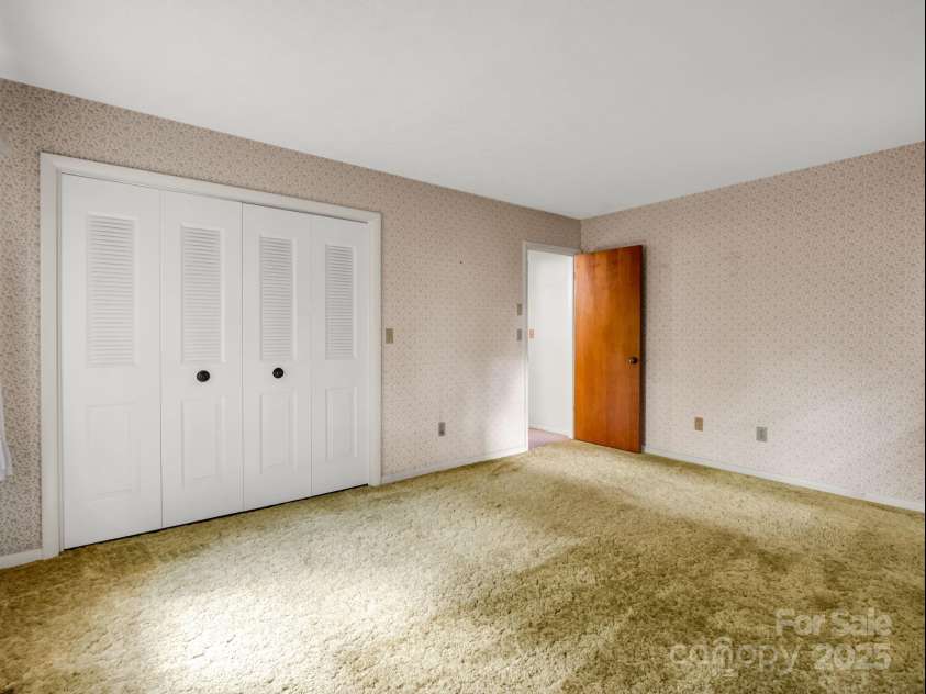 845 Greenwood Drive, Hendersonville, NC 28791.  MLS# CAR4290151, YatesRealty ID 33859. Another view of bedroom 3