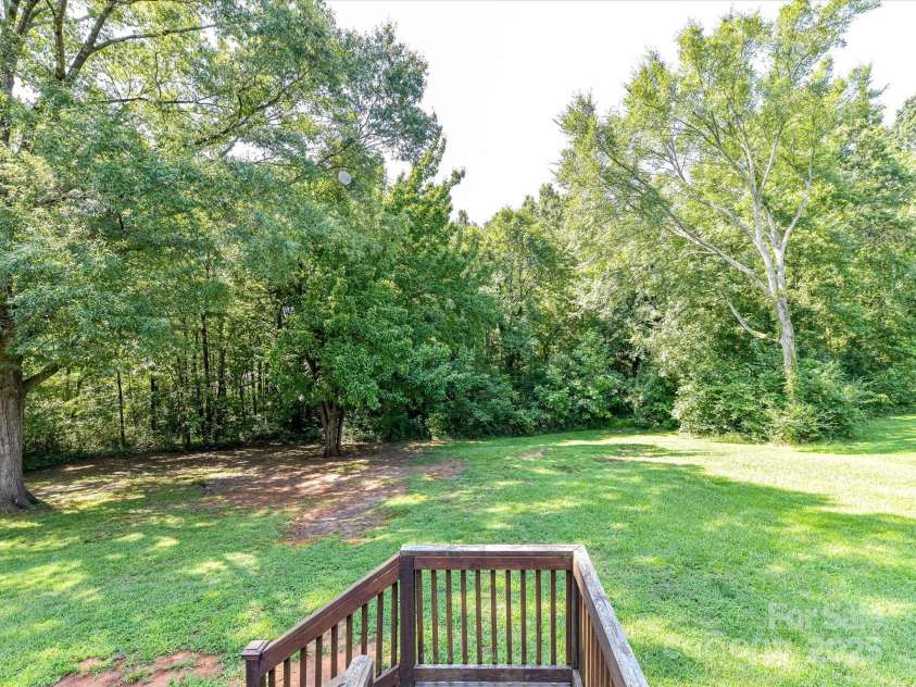 2550 Echerd Street, Kannapolis, NC 28083.  MLS# CAR4290123, YatesRealty ID 33863. Deck View of Back Yard