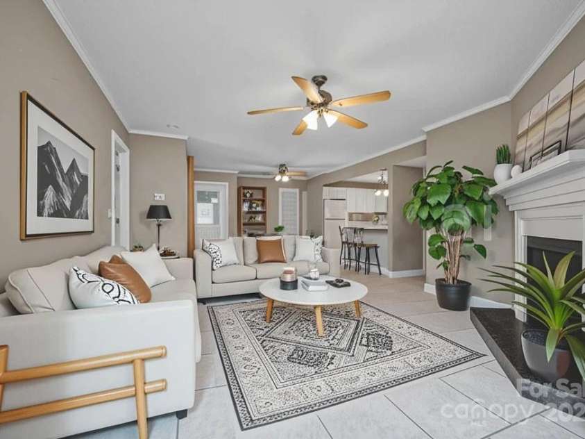 4134 Charlotte Highway, Lake Wylie, SC 29710.  MLS# CAR4291594, YatesRealty ID 33866. Virtually staged