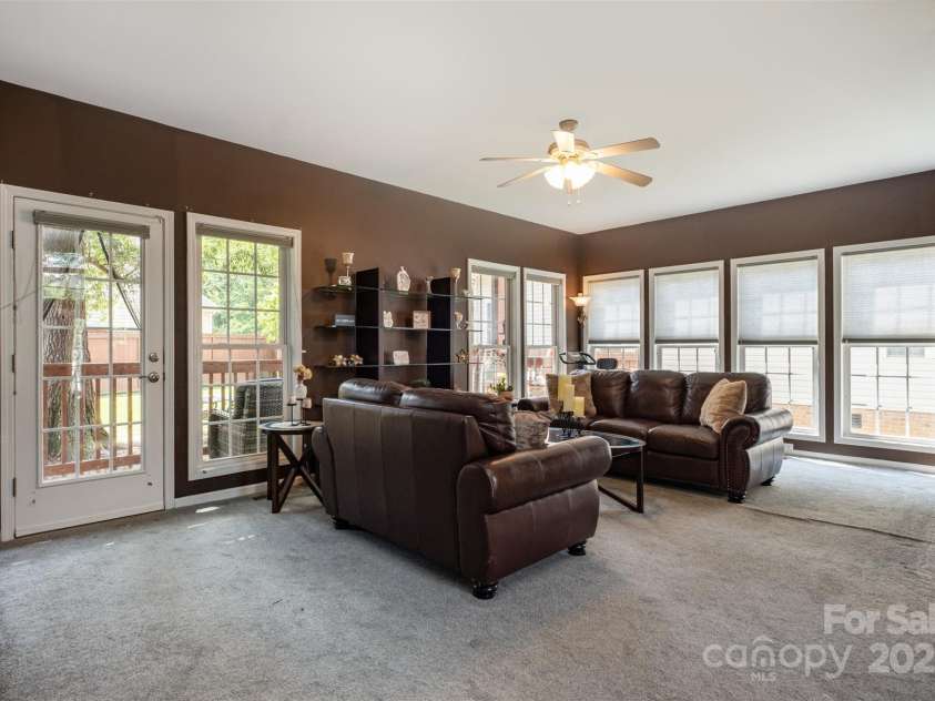 9319 Arbor Creek Drive, Charlotte, NC 28269.  MLS# CAR4287150, YatesRealty ID 33869. Living Room