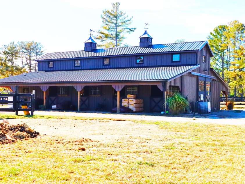 1594 High Valley Way, Lenoir, NC 28645.  MLS# CAR4279297, YatesRealty ID 33874. Barn at Equestrian Center