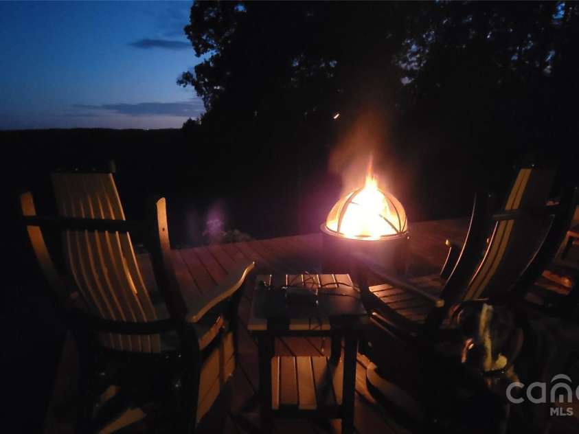 1594 High Valley Way, Lenoir, NC 28645.  MLS# CAR4279297, YatesRealty ID 33874. Firepit