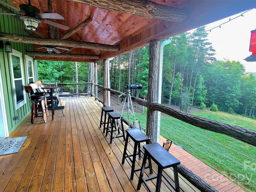 1594 High Valley Way, Lenoir, NC 28645.  MLS# CAR4279297, YatesRealty ID 33874. View from the deck
