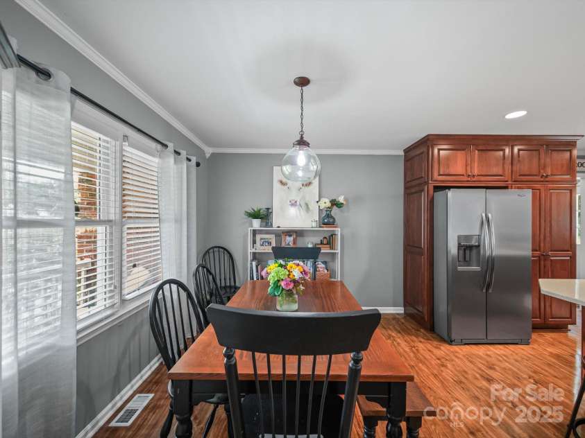 4505 Varner Drive, Monroe, NC 28110.  MLS# CAR4288744, YatesRealty ID 33875. Dining Area
