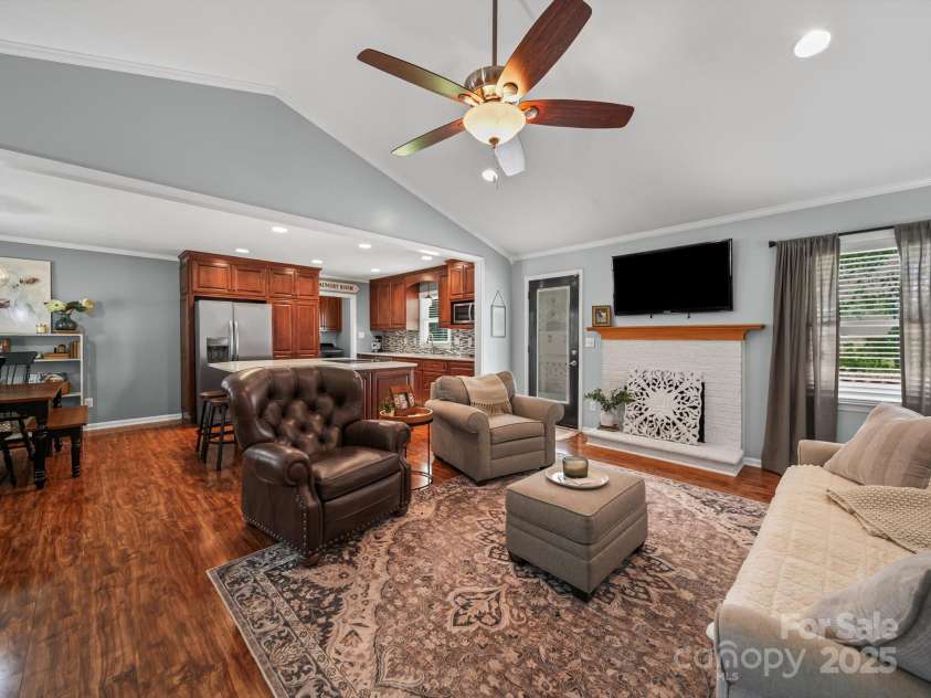 4505 Varner Drive, Monroe, NC 28110.  MLS# CAR4288744, YatesRealty ID 33875. Great Room