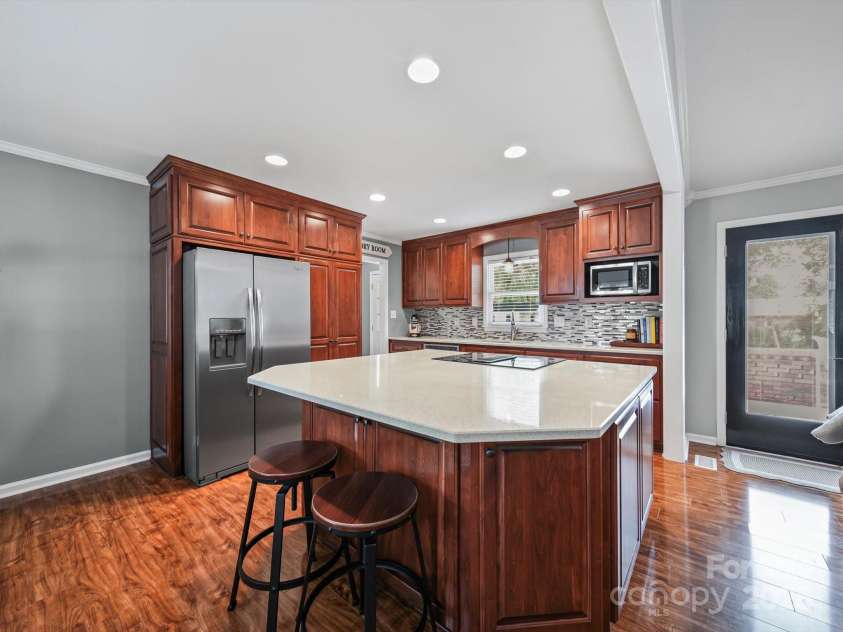 4505 Varner Drive, Monroe, NC 28110.  MLS# CAR4288744, YatesRealty ID 33875. Kitchen with Oversized Island