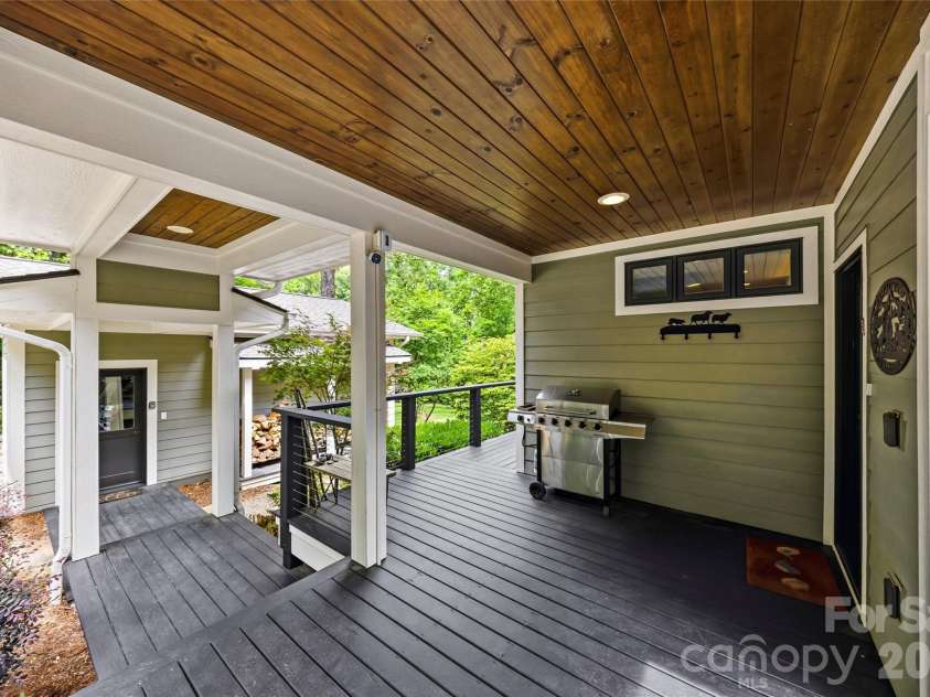 233 Tanglewood Lane, Saluda, NC 28773.  MLS# CAR4393115, YatesRealty ID 33883. Breezeway 
