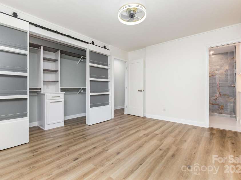 7308 Barn Stone Drive, Charlotte, NC 28227.  MLS# CAR4278388, YatesRealty ID 33885. Plenty of storage in the primary bedroom