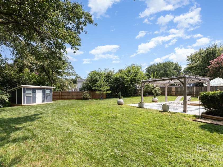 7308 Barn Stone Drive, Charlotte, NC 28227.  MLS# CAR4278388, YatesRealty ID 33885. Shed for extra storage